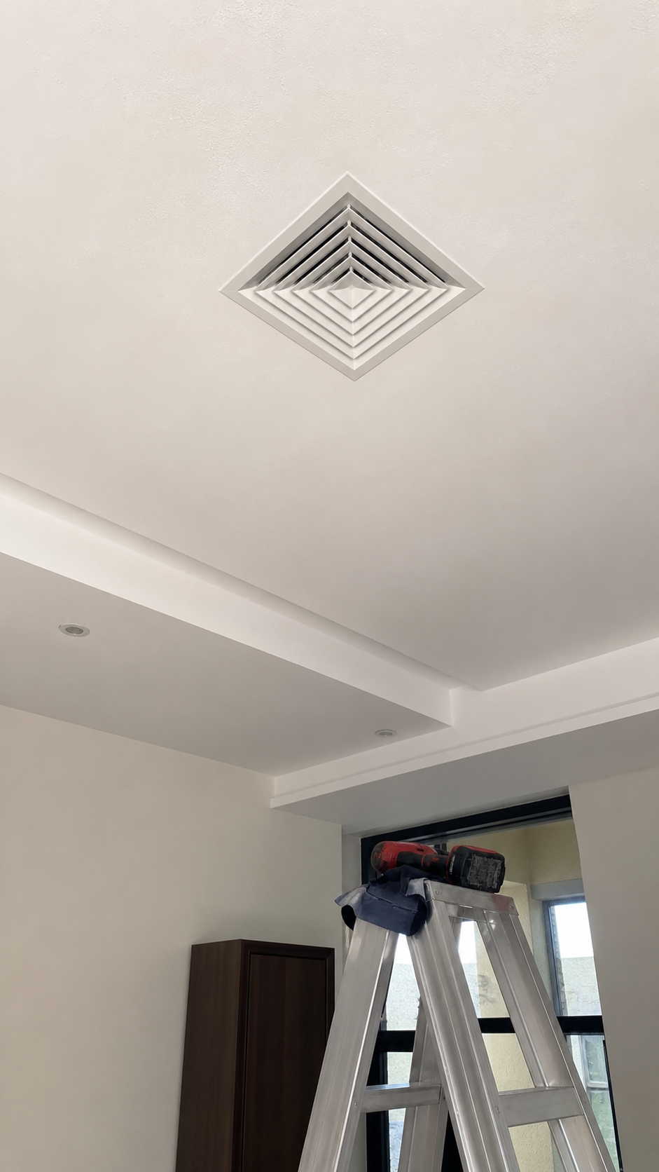 Air terminal device alignment and testing
