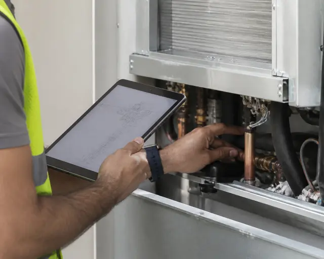Fan Coil Unit inspection and filter cleaning