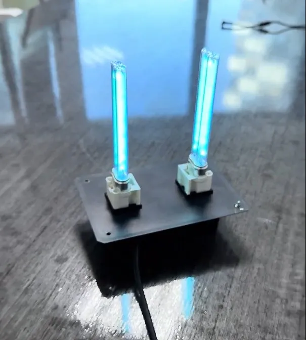 Conditioning system UV light installation