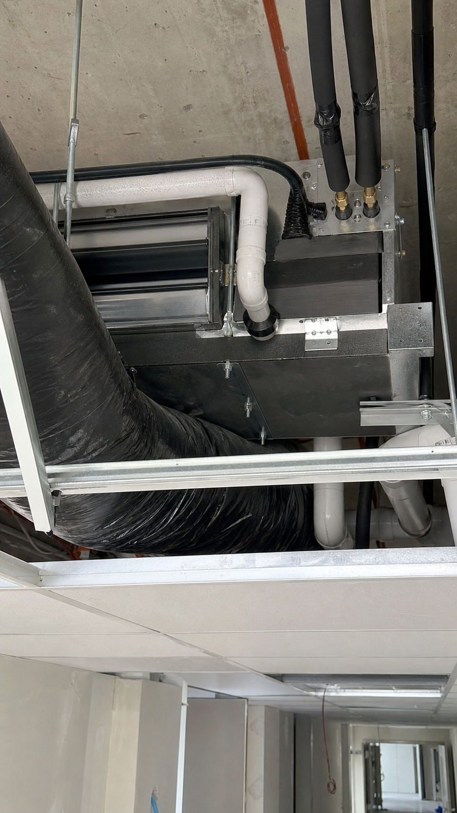 VRF indoor controller and communication setup