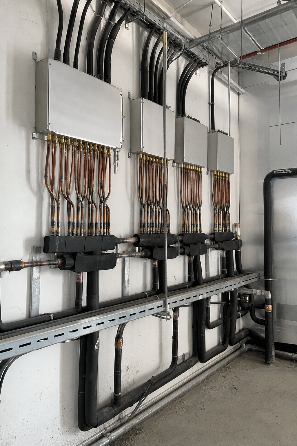 VRF system diagnostic testing and commissioning